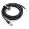 M12 4 Pin Male Actuator Sensor Signal Cable A-Coded Electrical Industrial Shield Cable for Automation Control, Fieldbus