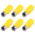 6 PCS DC Electric Motor, 3V-6V Dual Shaft Geared TT Magnetic Gearbox Engine for DIY Arduino Smart Car