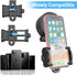 Adjustable Phone Scope Mount, Universal Telescope Adapter, Fits 4.2-7" Cell Phone for Binoculars, Monocular