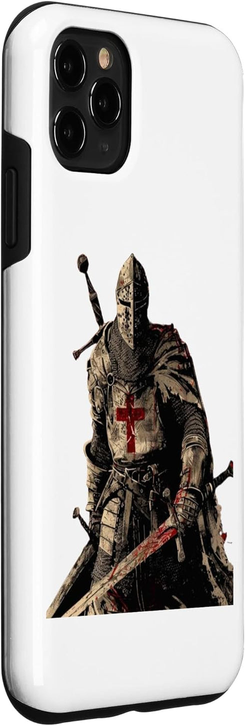iPhone 11 Pro Max Case Knight Christian Templar Warrior Of God Crusader Gift