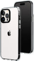 RhinoShield Crystal Clear Case for iPhone 13 Pro Max, Advanced Yellowing Resistance, High Transparency, Black Ring
