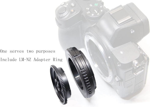 Z Mount Pancake Lens, 32mm F/10 Focus Free Lens Compatible with Z Mount Cameras (Z5, Z6, Z7, Z9, ZFC, Z30)