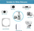 AceTaken Brio-100, 300,Brio 500,StreamCam,MX-Brio-4K White Webcam Stand with Magnetic Mount Holder for Logitech Brio