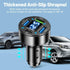 Car Charger, 4 Ports Fast Charger with LED Voltmeter, Universal Cigarette Lighter USB Charger for iPhone & Android