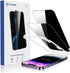 SYNCWIRE 9H Shatterproof Privacy Screen Protector for iPhone 14 Pro Max, 6.7" Full Coverage, Anti-Spy, 2-Pack.