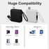 GEWAKU 15000mAh 22.5W 3-in-1 Pack 17,iPad, Portable Charger with Wall Plug Power Bank Fast Charging Built-in Cables