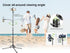 elitehood 6.8 Feet Tall Phone Stand Tripod, Aluminum iPhone Tripod, Adjustable for iPhone 15 Pro Max, Android Phones