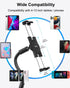 Gooseneck Tablet Holder for Wheelchair/Stroller/Golf Cart/Boat, Compatible with 4.7-12.9" iPad Pro/Air/Mini