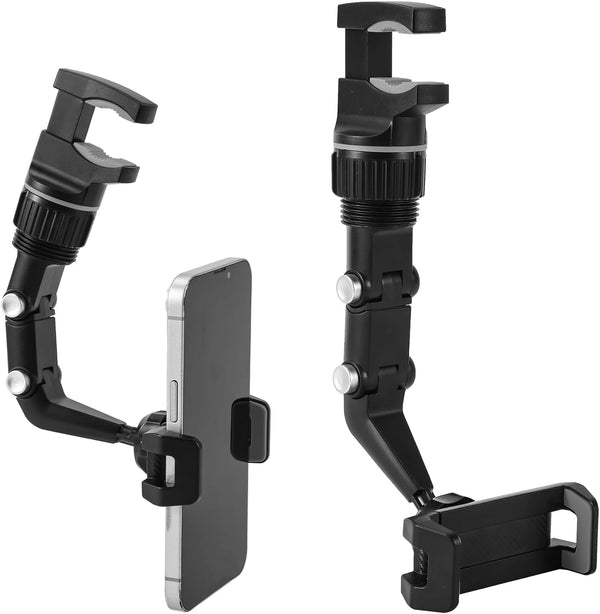 360 Degree Rotatable Car Phone Holder Mount, Rotatogrip Multifunctional Rearview Mirror Phone Accessories