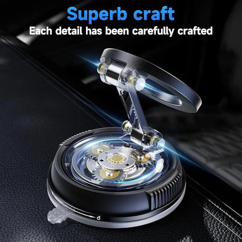 BEIDOQIXIN 360 Automobiles[98+LBS 2800gf Magnetic Car Phone Holder Vacuum Adsorption Suitable for iPhone and Android