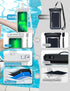wellhouse Waterproof Phone Pouch, IPX8 Dry Bag for iPhone 15/14/13/12 Pro Max, Samsung, Luminous White, 1 Pack