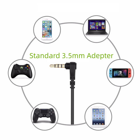 Saipomor Replacement 3.5 Male to Female Audio Cable Adapter for SteelSeries Arctis Gaming Headphones