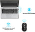 Wireless Mouse for Laptop, PC, Chromebook, Mac, Silent Wireless Mouse with USB Nano Receiver, Side Button, 2400 DPI,