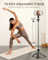 UBeesize 52'' Selfie Stick Tripod for iPhone and Android, Extendable Phone Tripod Stand with Remote, Portable Selfie