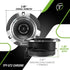 Timpano TPT-ST2 Chrome Super Tweeter, 4 Ohm, 600 Watts Peak, Slim Profile Tweeters for Car Audio (Pair)