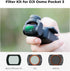 K&F Concept 3 Pack Magnetic Effect & ND & CPL Filter Set for DJI Osmo Pocket 3, HD Optical Glass/Multi-Coated, CPL