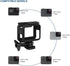 Housing Case for GoPro Hero7 Black Frame Camera Mount, Compatible with Hero 7 Silver & White