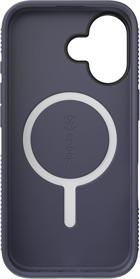 Speck 17 CANDYSHELL Grip +MS Case for iPhone - Mystery Blue/Faded Denim | Slim Protective Grip | Drop Protection |