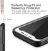 SAMONPOW iPhone X/XS Case Wallet Card Holder for iPhone 10, Heavy Duty Protection, Shockproof, Anti Scratch, Black