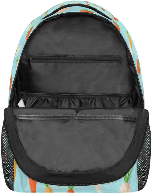 Aglebo Backpack Backpack 16x11.4x8 inch Daypack Pack Cute Carrot Travel for Men Women Casual Cute Laptop Lightweight