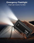FlyKangaroo 10000mAh 22.5W Pack 6 2 Portable Charger with Built in Cables, Slim Fast Charging Power Bank USB C LED