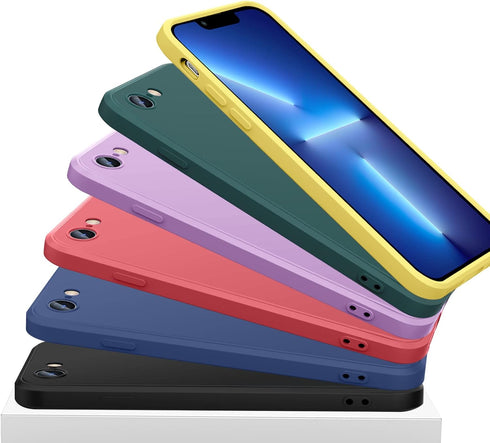 Liquid Silicone Gel Rubber Phone Case for iPhone Xs Max, Non-Yellowing Non-Slip Full Body Ultra Slim Protective Cover,