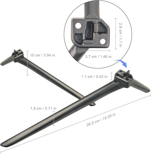 AIDITIYMI 75H8G HU75A6860FUW 75 Inch H8G 4K 2020 TV Base Stand, TV Stand Legs Replacement Compatible with Hisense Class