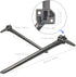 AIDITIYMI 75H8G HU75A6860FUW 75 Inch H8G 4K 2020 TV Base Stand, TV Stand Legs Replacement Compatible with Hisense Class