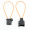 Narcilors 2 Pcs Male and Female Fiber Optic Loop Bypass Replacement for BMW
