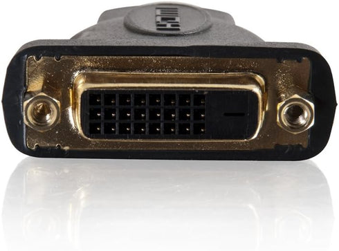 C2G 40745 Velocity DVI-D Female to HDMI Male Adapter, Black Inline