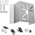 Exterior Wall Corner Mount Bracket for Surveillance Systems, Metal Bracket for Security Cameras for Wider View Angle