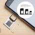 FENMORE 3 1 Set in Nano SIM Card Adapter, SIM Card Adapter Kit, Sim Adapter Sim Card Adapter with SIM Ejector Pin