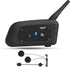 EJEAS V6 Pro Motorcycle Bluetooth Headset - Upgraded 2 Riders Intercom Helmet Communication System (1 Pack)
