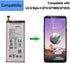 LG Stylo 4 Battery Replacement, 3300mAh Li-Polymer Battery for LG Stylo 4 / BL-T37 with Repair Kit Tools