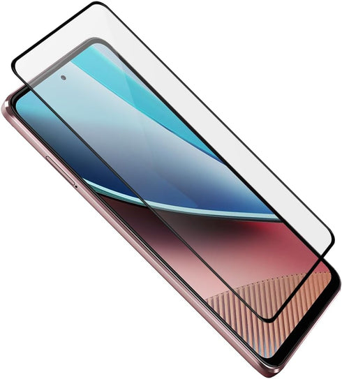 Moto G Stylus 5G 2023 6.6" Screen Protector, Full Coverage Silk Anti-Scratch 9H HD Clear Tempered Glass Protective Film