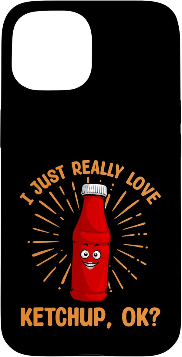 Ketchup Gift Ketchup Lover Accessories & Stuff Cool Ketchup Art For Men Women Ketchup Themed Ketchup Lover Case for