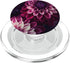 PopSockets PopGrip for MagSafe: Dahlia Flower Floral Nature Garden Pink Purple Maroon Design