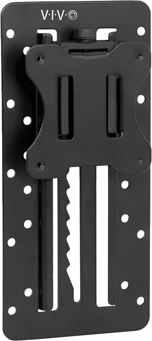 VIVO Height Adjustable VESA Adapter Stand for Individual Monitors up to 27 Inches