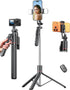 kzomKzoo 67 Selfie Stick Tripod with Light, Basic Phone Stand for iPhone &
