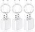 iPhone 15 Charger Fast Charging, 3 Pack 20W Type C Wall Charger with 6FT USB C to C Cable for iPad Pro/Air/Mini