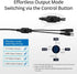 SANNCE 1080p CCTV Security Camera, Dome Surveillance Camera with 100ft Night Vision, IP66 Waterproof for DVR