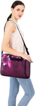 RICHEN 10 inches Messenger Bag Carrying Case Sleeve with Handle for 7 to 10-Inch Laptops/Notebook/ebooks (Flowers)