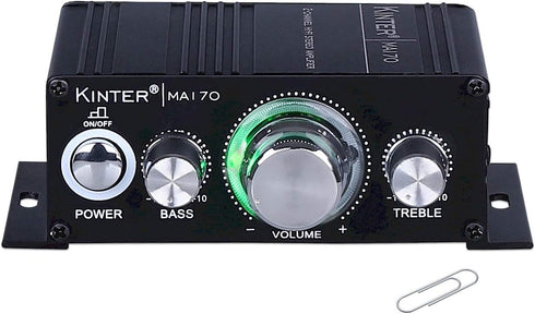 Kinter MA170 12V 2 Channel Mini Digital Audio Power Amplifier for Car