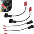 CouTunp 4PCS 72-5600 Speaker Harness, Car Door Speaker Adapter Connector Plug, Speaker Wiring