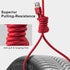 3-Pack Multi Charging Cable 5Ft Braided 3-in-1 Charger for IP, Type C, Micro USB - Compatible with Cell Phones, Tablets