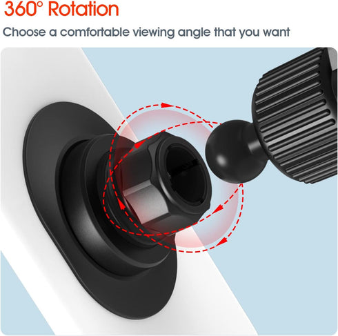sincetop Car Vent Phone Mount with Vent Lock Hook, Quick Mount & Release Holder for iPhone and Android