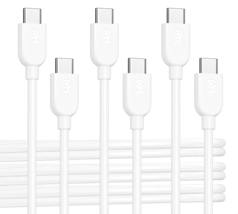 Cable Matters 3-Pack Extreme Flexible Long USB C Charging Cable 10ft, Support 60W PD for iPhone 15, Galaxy S23