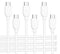 Cable Matters 3-Pack Extreme Flexible Long USB C Charging Cable 10ft, Support 60W PD for iPhone 15, Galaxy S23