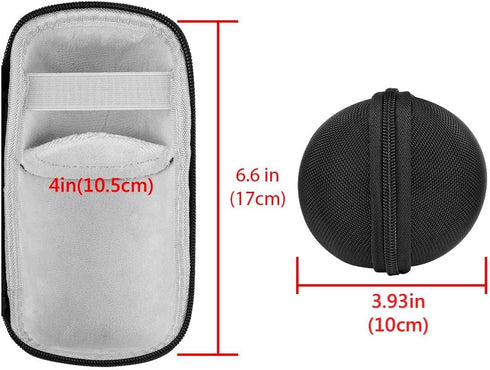Geekria Shield Speaker Case for Ultimate Ears Wonderboom 3, 2 Bluetooth Speakers Case Cover, Hard Shell Portable