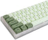 GTSP 124-Key Matcha Keycap Set, XDA Dye-Sub for 60% 65% 75% 100% Keyboard, Cherry MX Gateron Kailh Switch (Matcha